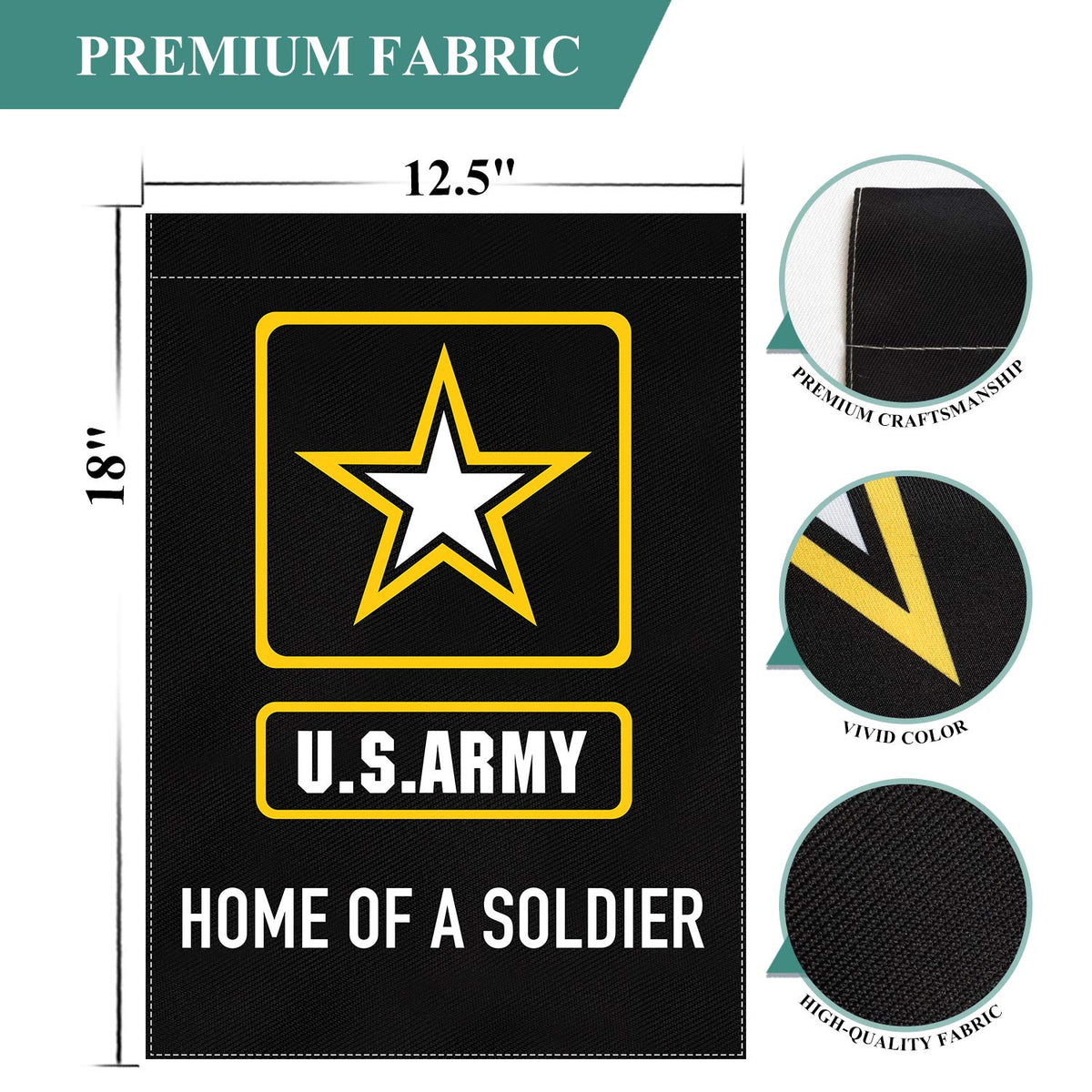 XIFAN weatherproof flag resists fading for outdoor display.