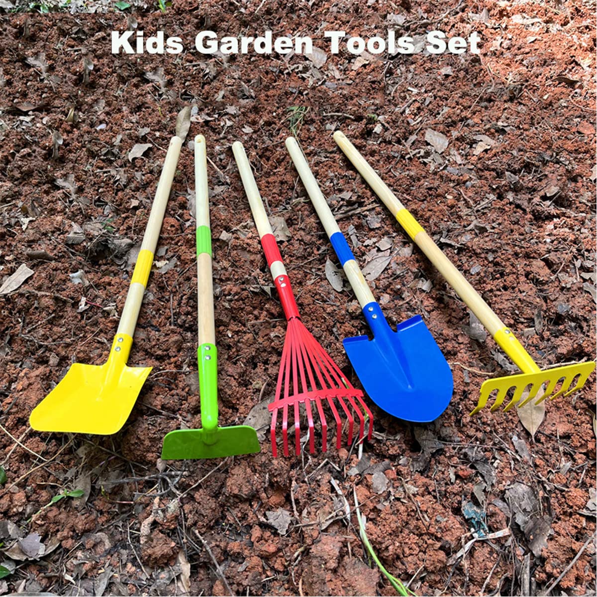 Xifando mini garden tools hanging loop for organized storage after play.
