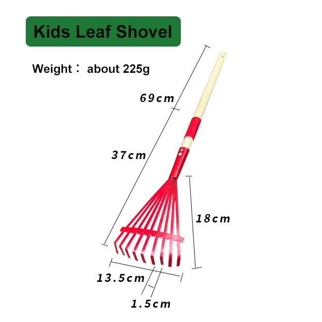 Xifando mini garden tools spike shovel for child-friendly digging projects.