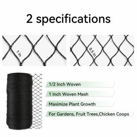 Xihakey chicken coop netting secures runs without weighing down vines
