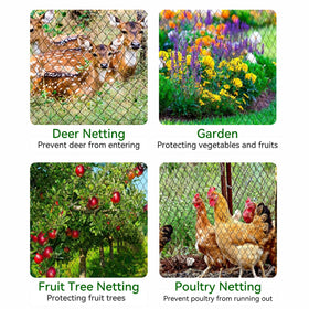 Xihakey garden berry netting guards blueberries from birds