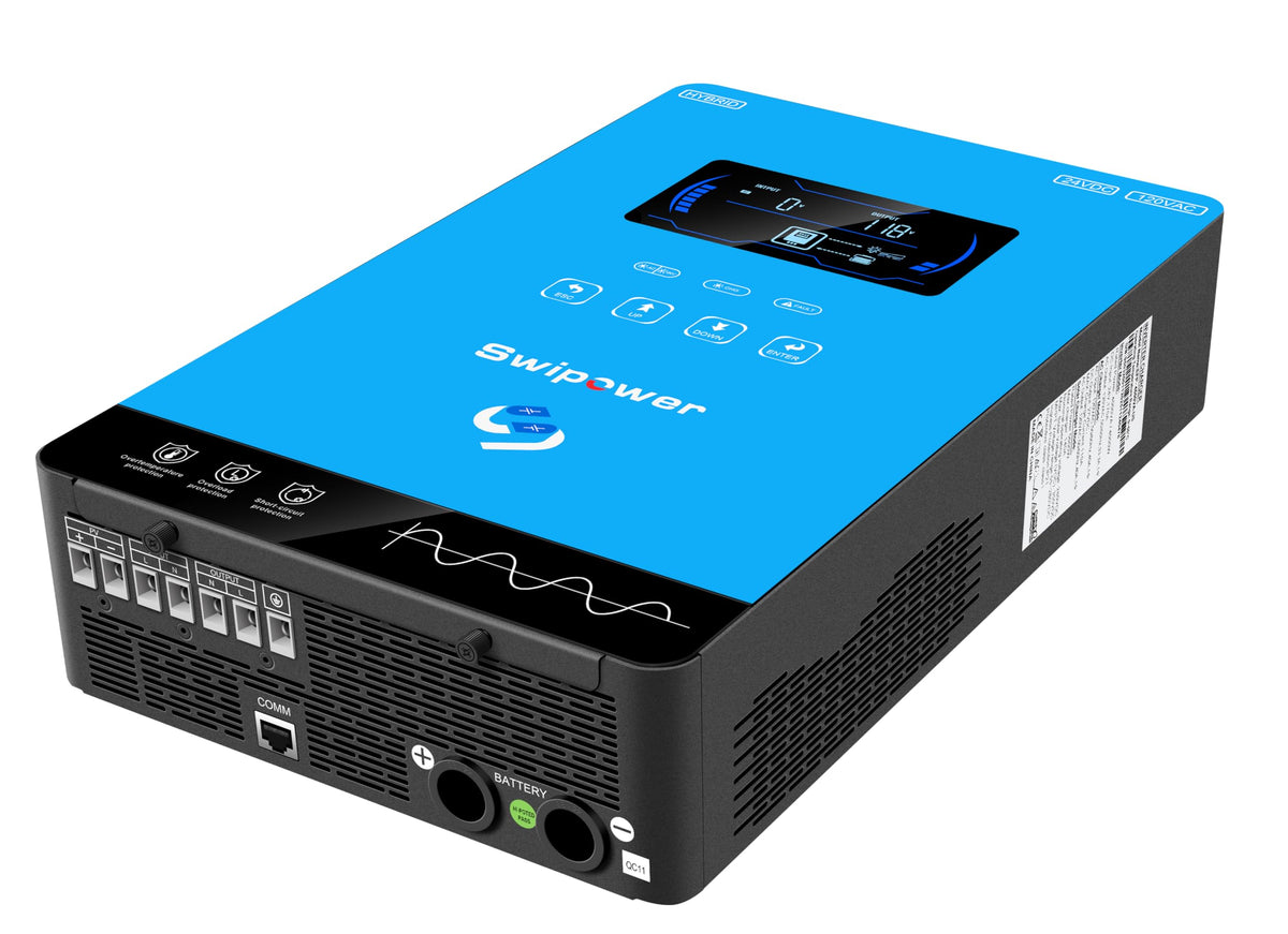 Xijia MPPT controller enables efficient solar charging up to 5600W.