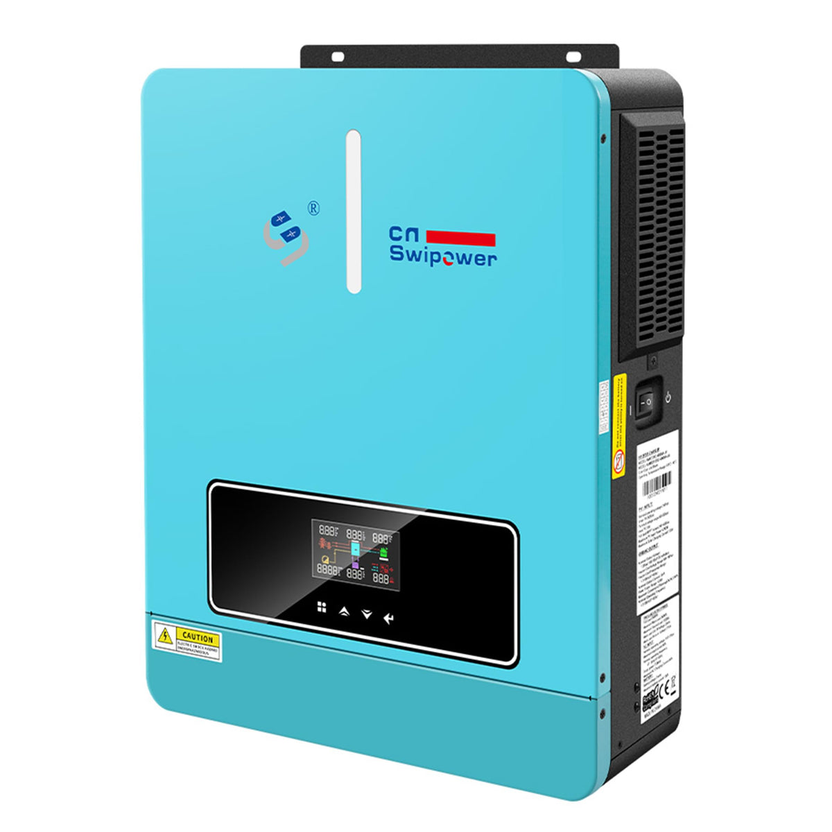 Xijia 120A MPPT controller panel powering efficient solar charging