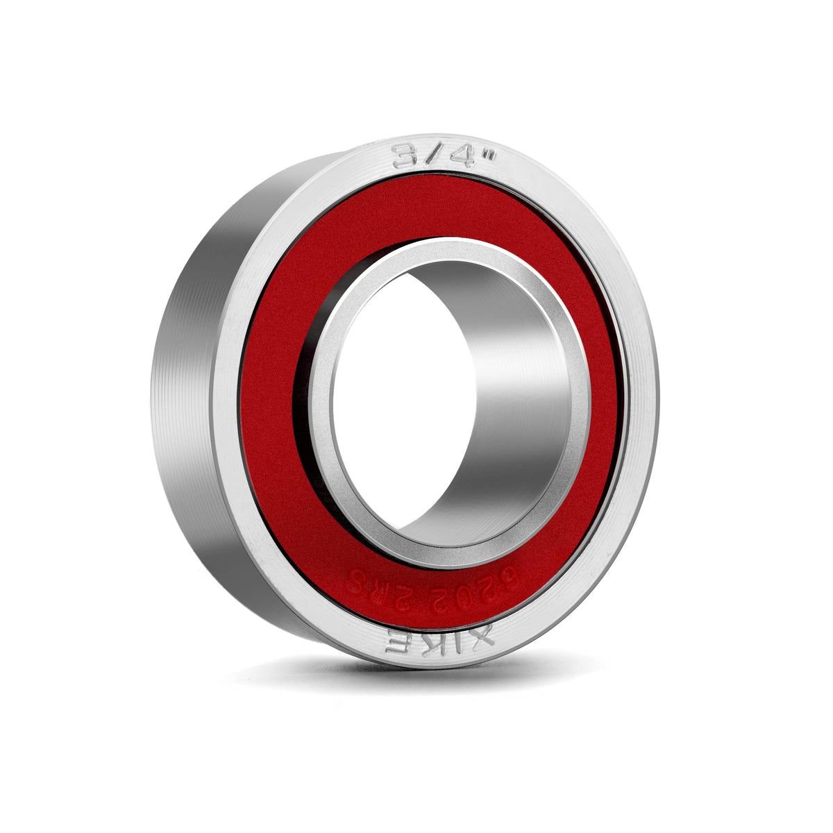 XIKE flanged bearing on wheel application demonstrates easy replacement