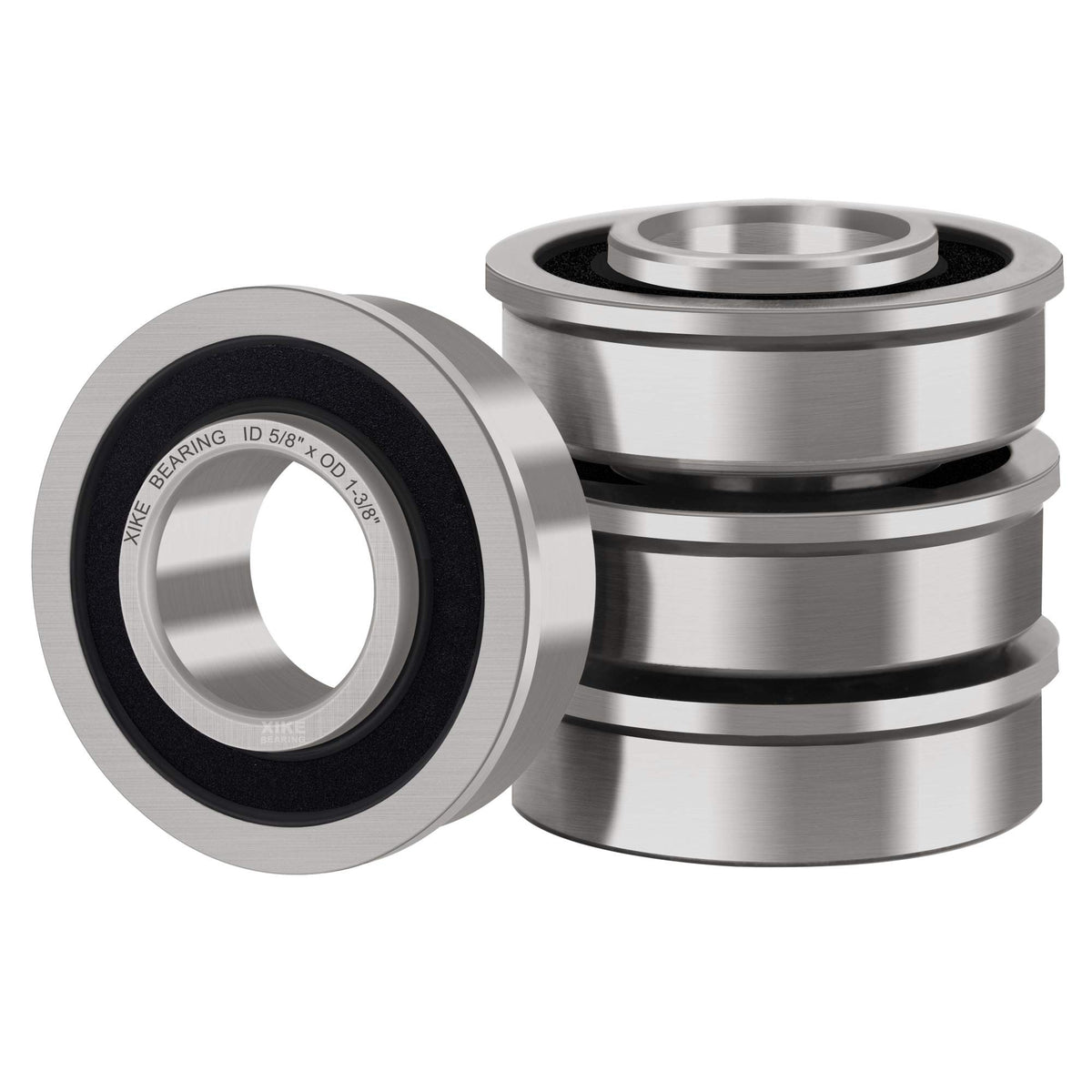 XIKE sealing feature shows grease retention and protection against contaminants.