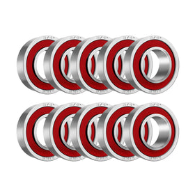 XIKE flanged ball bearing with 3/4 in ID and 1-3/8 in OD for precise fit.