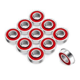 XIKE flanged ball bearing 5/8 ID 1-3/8 OD for durable, precise rotation in machinery.