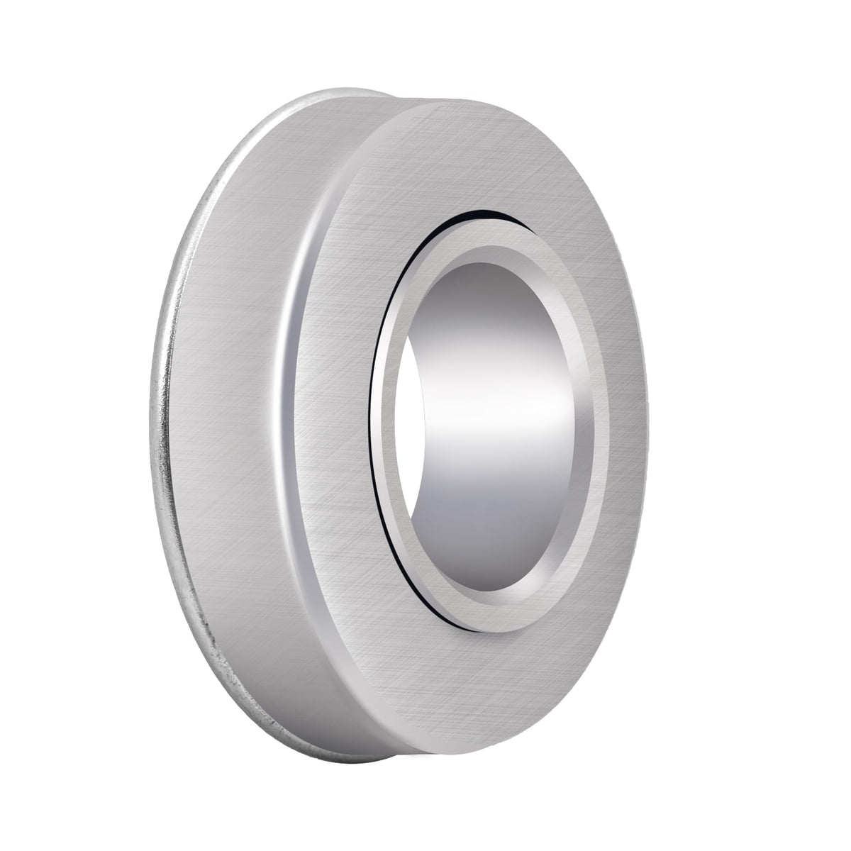 XIKE flanged ball bearing packaging emphasizing a 12-month warranty and seal