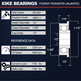 XIKE 10-pack packaging ready for quick replacements.