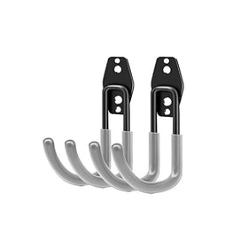 Xilaxila garden hose hanger wall mount gray two-pack for sturdy outdoor storage