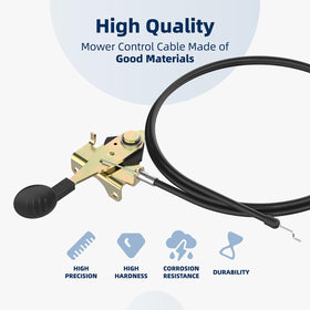 Ximoon 52-inch cable length delivers precise throttle control