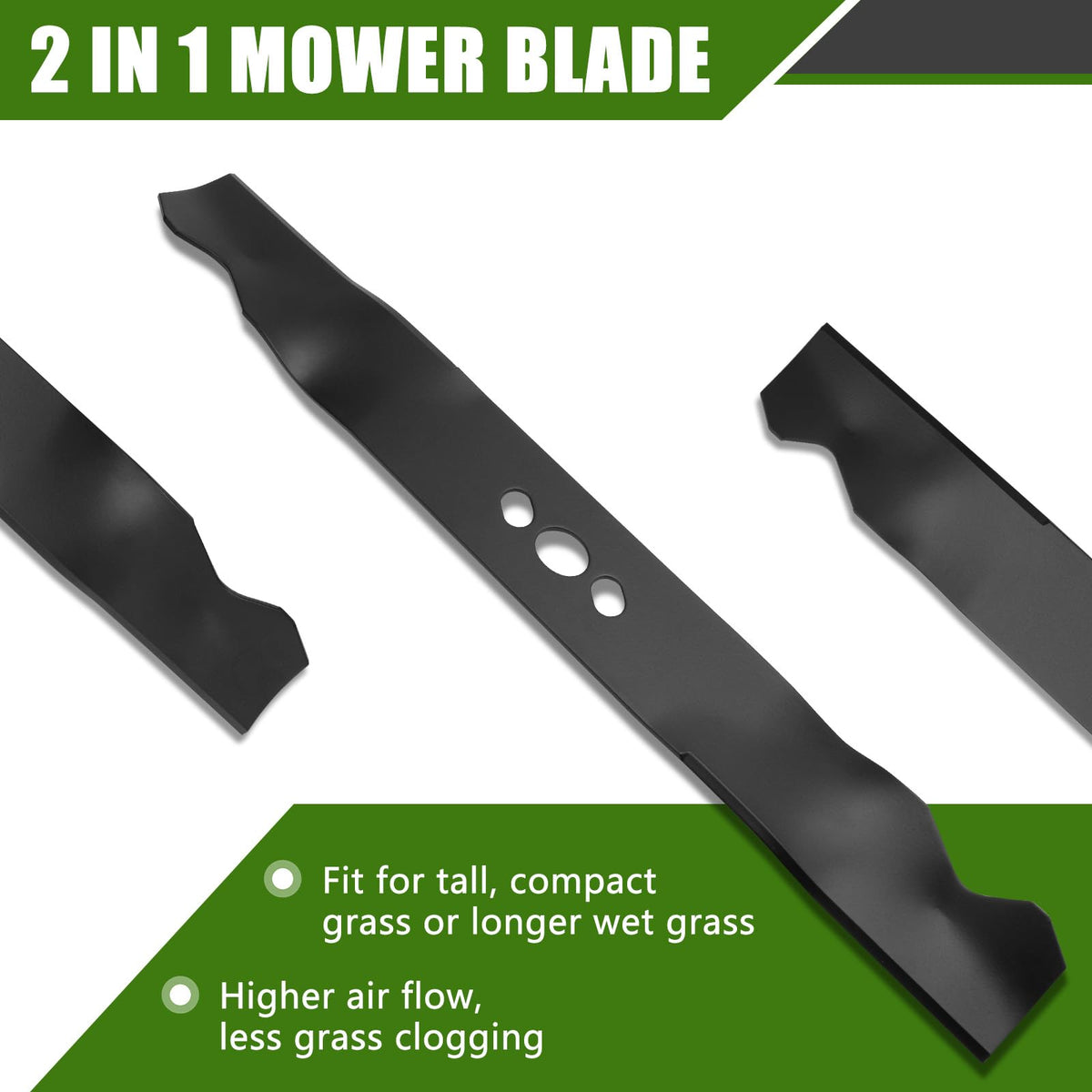 Ximoon aerodynamic blade design improves mowing efficiency