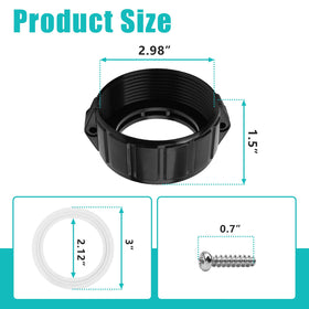 Ximoon Balboa heater compatibility split-nut ensures secure connection for Balboa systems