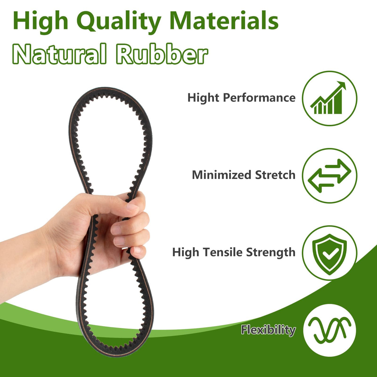 Ximoon rear tine tiller belt mounting for smooth operation