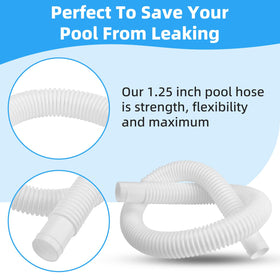 Ximoon pool hose compatible with Intex and soft-side models.