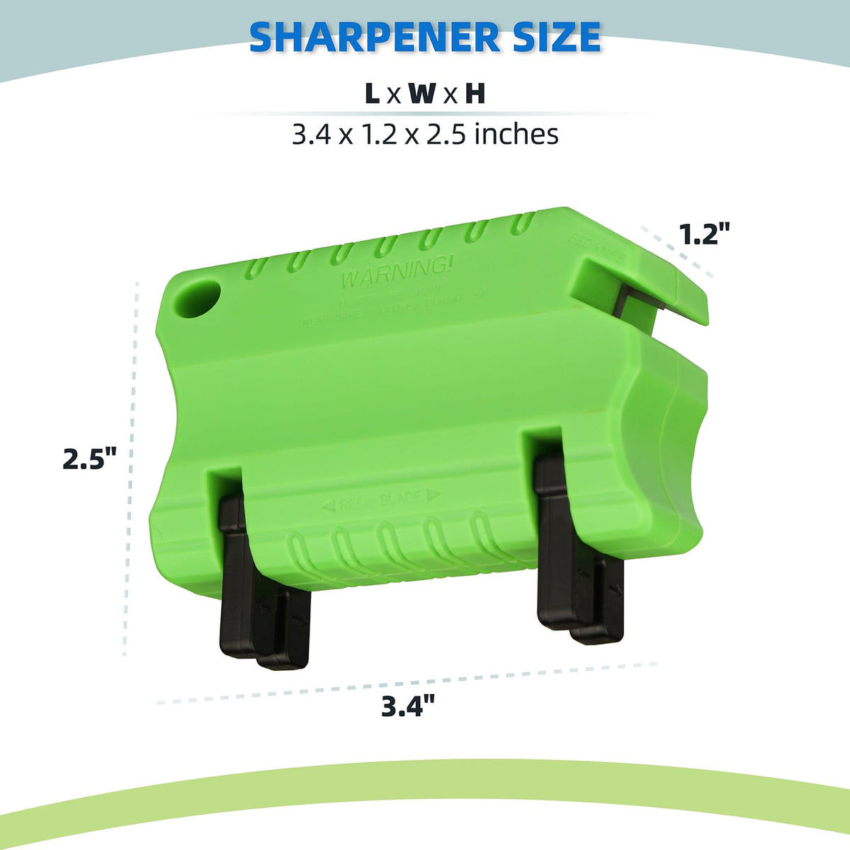 Ximoon reel mower bed knife slot sharpener for precise edge restoration