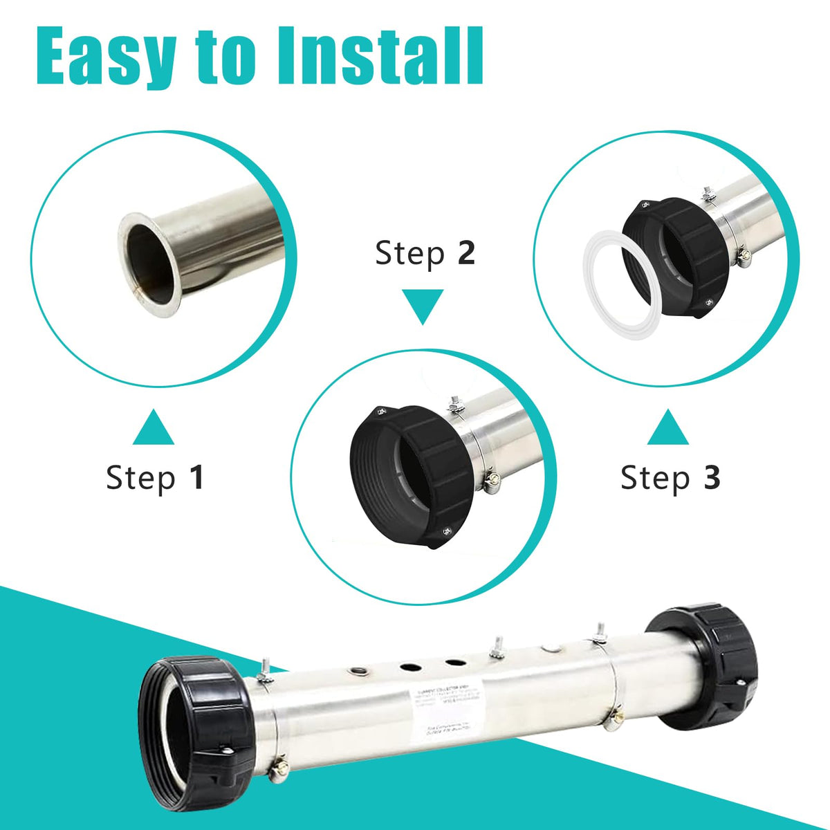 Ximoon replacement kit for spa heater to reduce downtime