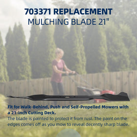 Painted blade edge protects against rust while cutting