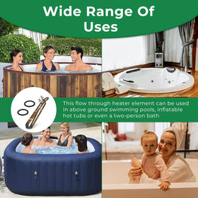 Ximoon spa in use demonstrates inviting warm water experience.