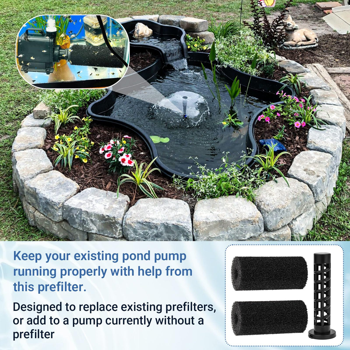 Ximoon prefilter in-water use for cleaner water features