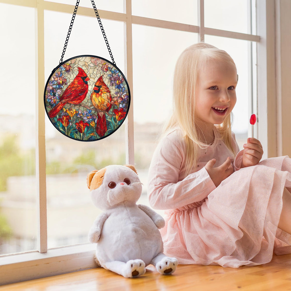XINCEYWJ Metal frame edge provides stability for hanging