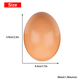 XINFEIBEI wooden eggs in the coop support orderly egg-laying behavior.