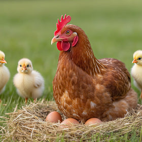 XINFEIBEI wooden eggs help illustrate nesting for kids and owners.