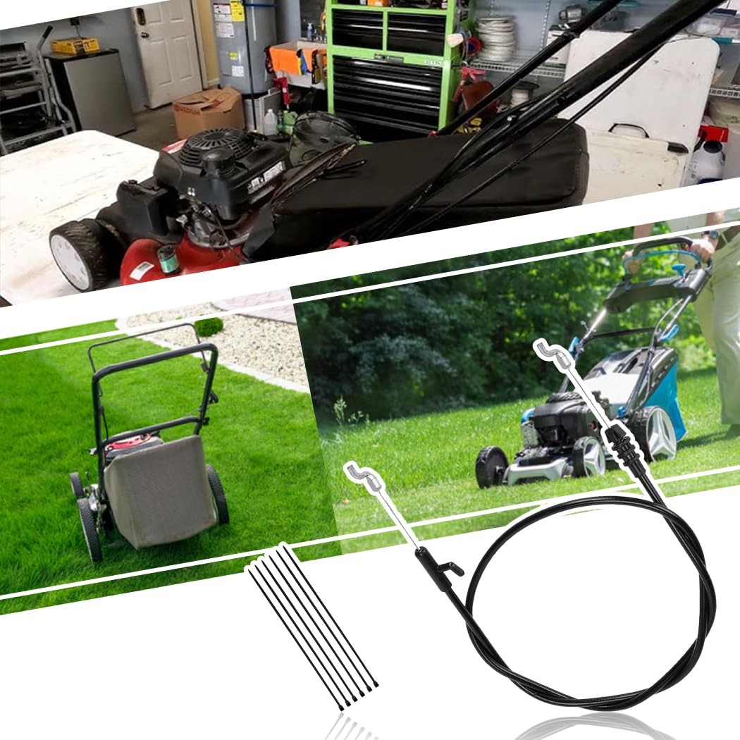 Xingehor 51-inch length control cable fits most push mowers.