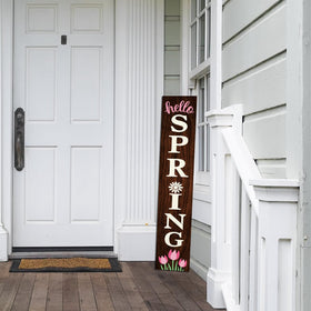 Xinglunla Hello Spring porch sign makes a thoughtful farmhouse gift