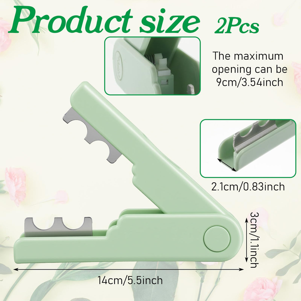 Xinjoduz rose thorn stripper tool, ergonomic handle for comfortable, precise stem cleaning.