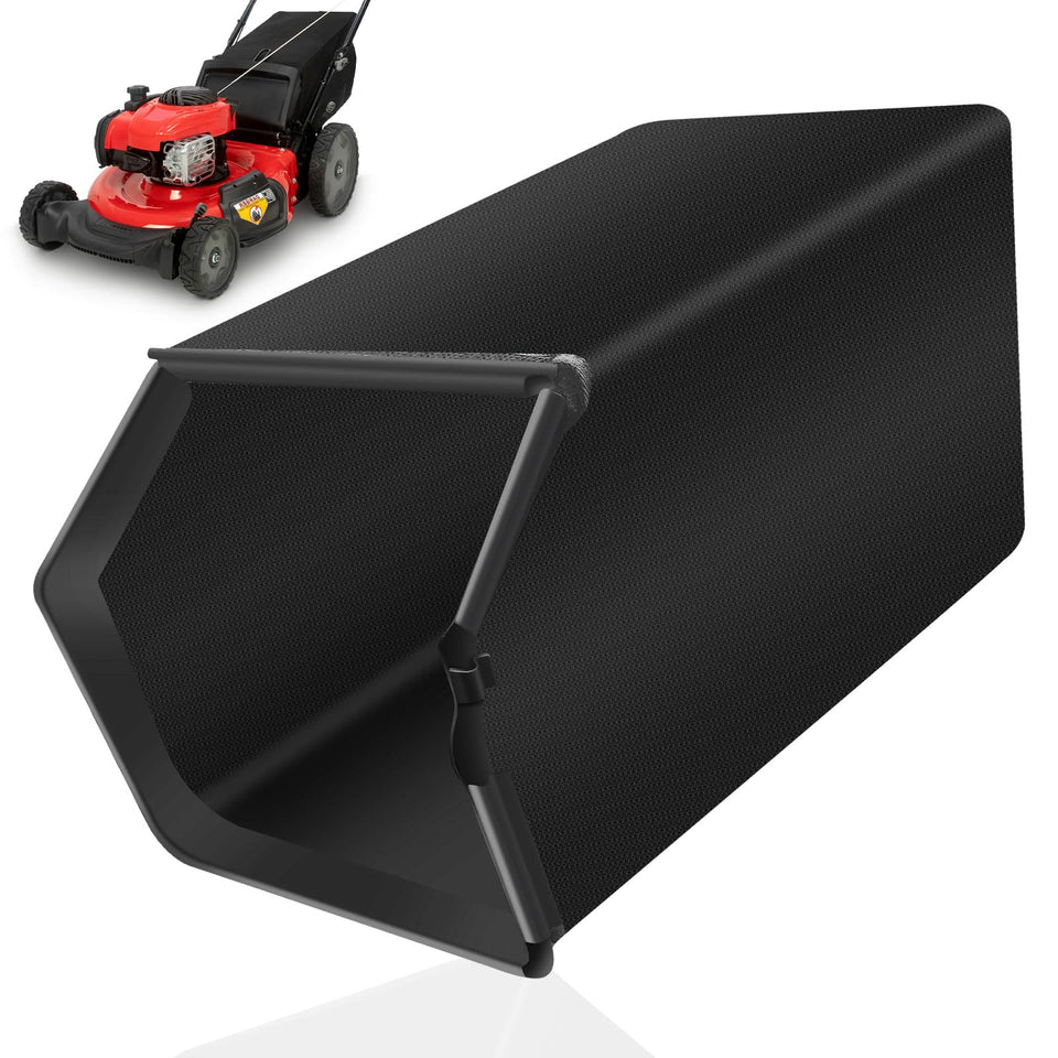 XINKE 664P05321A 21-inch grassbag in black std mesh for mower collection