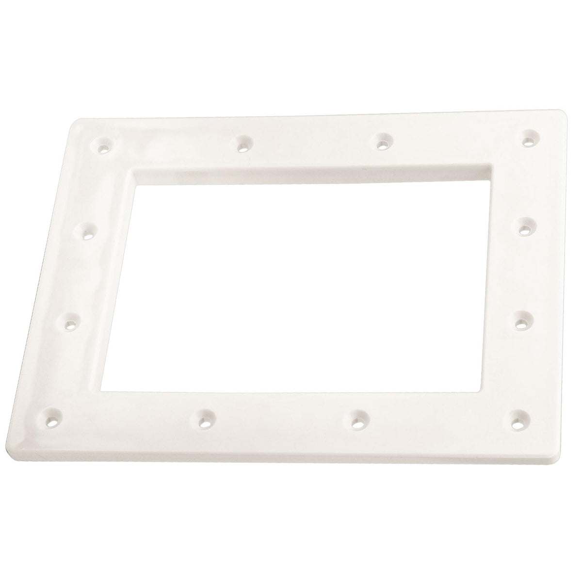 XINKE SPX1084L milky white face plate on Hayward skimmer for a neat pool wall
