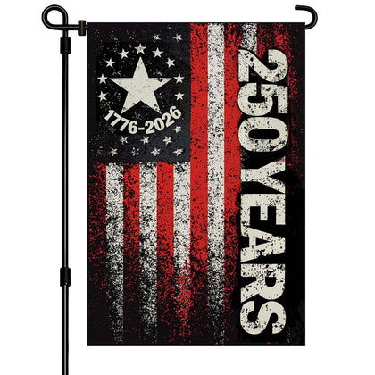 XINNK 250-anniversary-flag front view for home display and year-round pride.