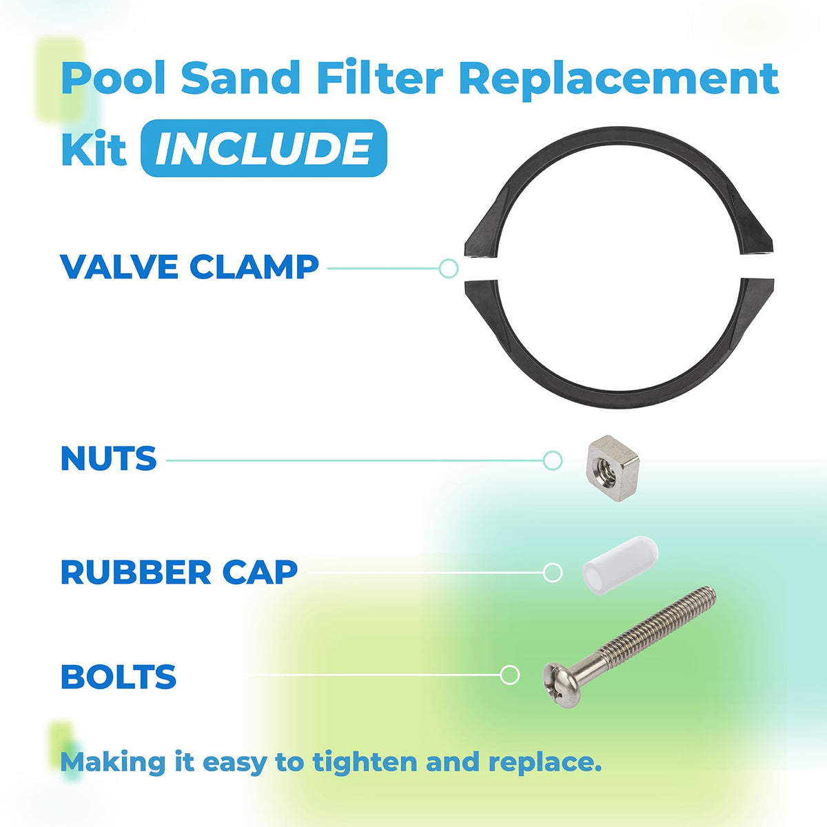 Compatible with Hayward Vari-Flo XL valves for reliable pool filtration.