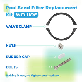 Compatible with Hayward Vari-Flo XL valves for reliable pool filtration.