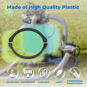 Durable clamp installation kit designed for quick setup.