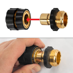 Xiny Tool easy-grip textured handle for secure hose connections