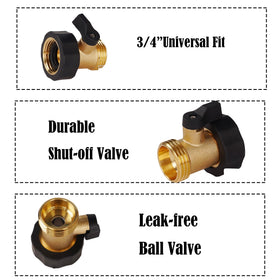 Xiny Tool easy-twist valve action enabling smooth water flow control