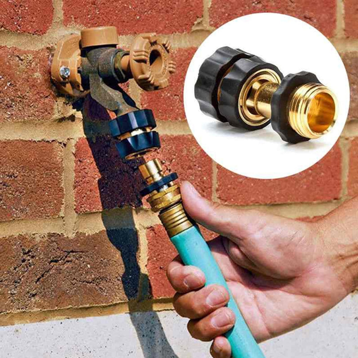Xiny Tool standard 3/4 inch hose attachment compatible with most hoses