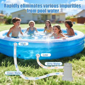 XINYIQI clear-water-after-filter showcases improved clarity after filtration.