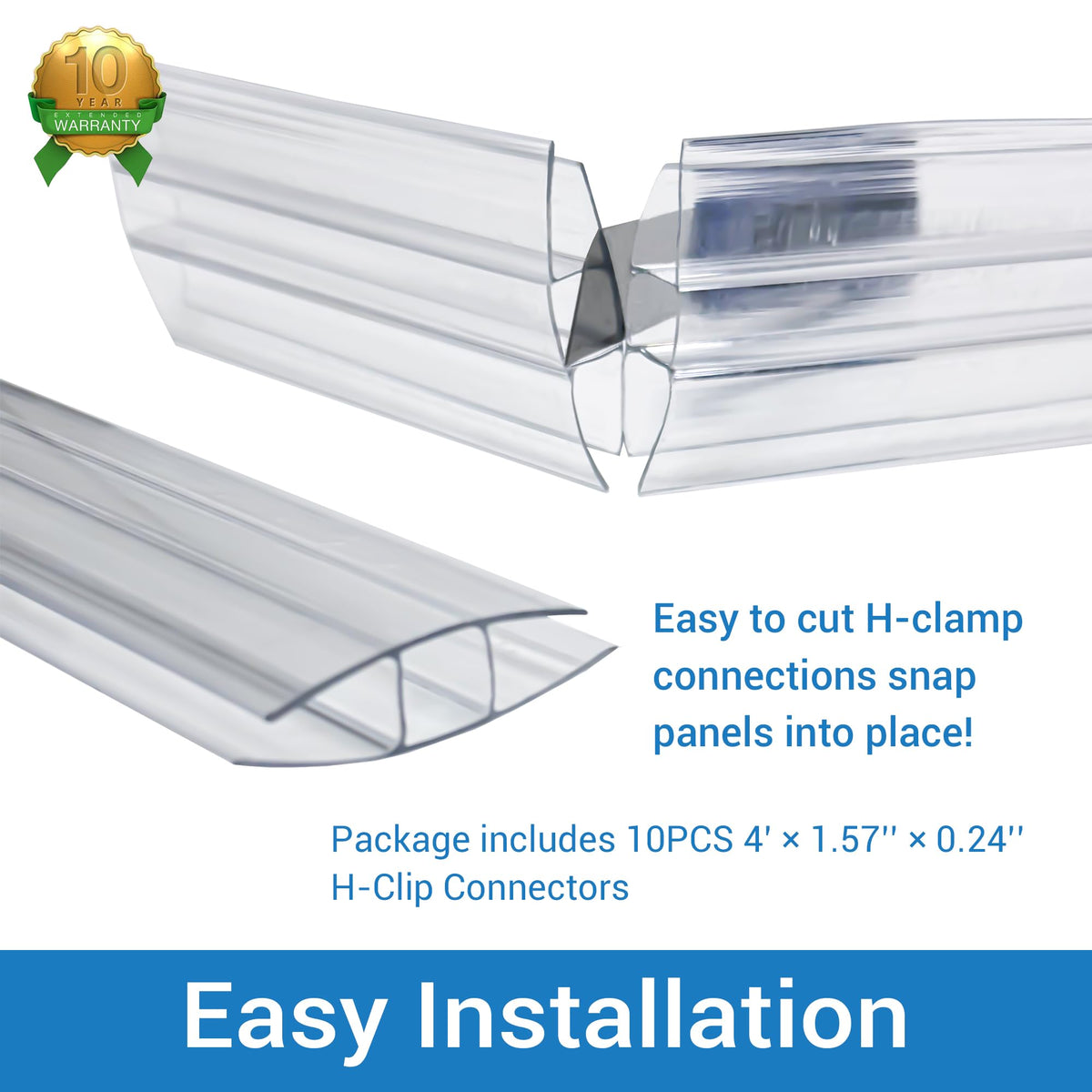 XISOCO rounded-edge design protects panels during assembly and use.