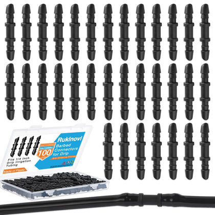 Xiuouix drip couplers 1/4 inch quick connect for fast, reliable irrigation connections.