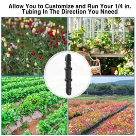 Xiuouix greenhouse irrigation connector ensuring steady moisture delivery in controlled environments.