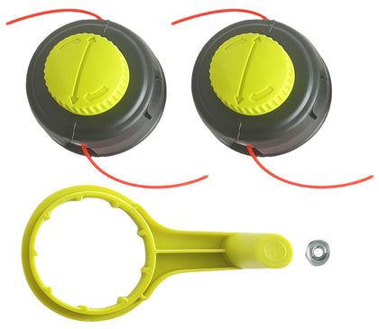 Xiweiqi 313318001 trimmer head front view for quick line replacement
