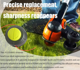 Xiweiqi 313318001 trimmer head assembly diagram shows easy installation