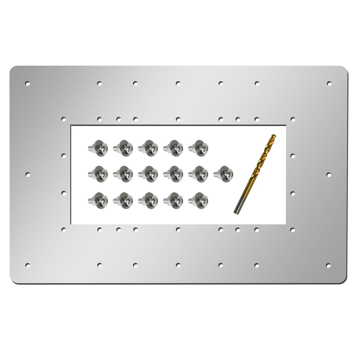 XJJ easy-install drill bit included for fast repairs.
