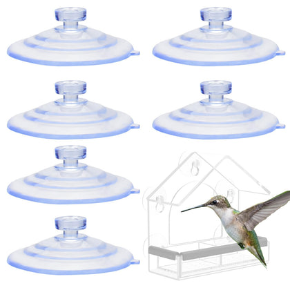 XJKJSX suction cups for bird feeder window six-pack secure placement