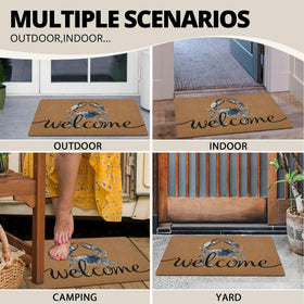 XLDLIOO coir-like surface blends natural look with durable performance.