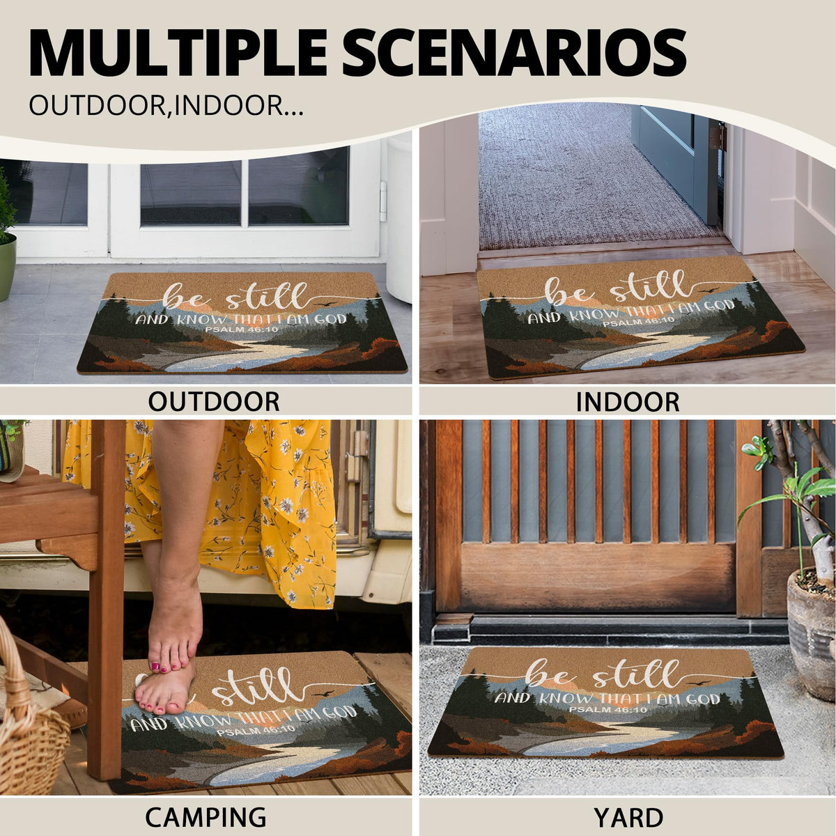 XLDLIOO easy-care rug cleans with vacuuming and quick maintenance.