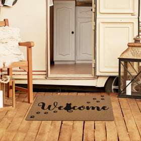 XLDLIOO rustic texture and color complement any porch or doorway.
